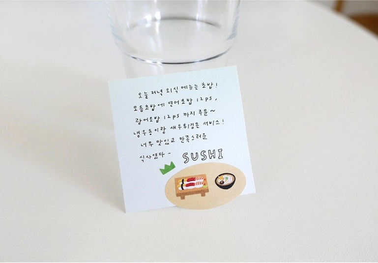 Suatelier Stickers No.124 - Food 06