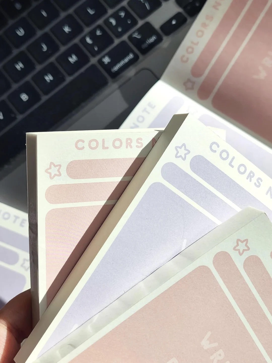 Colors Note Memo Pads B7