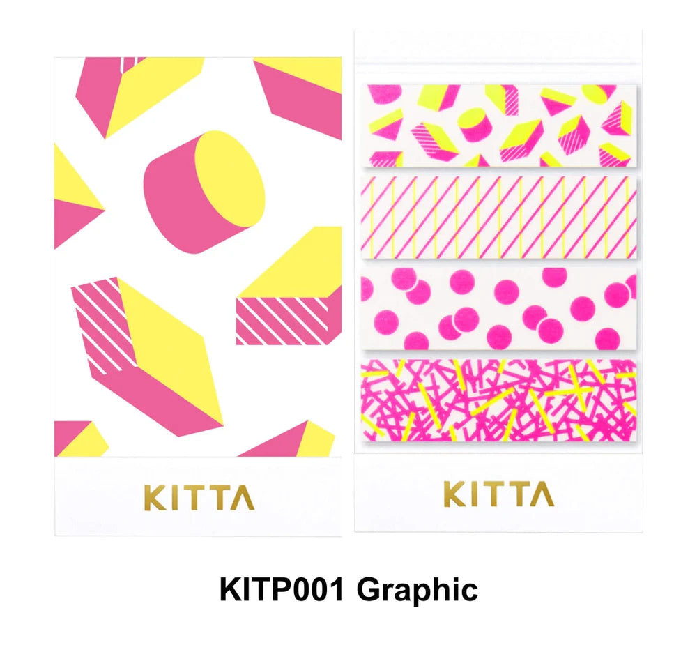 King Jim KITTA Special Washi Masking Tapes