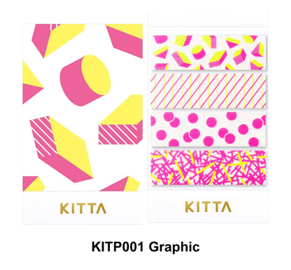 King Jim KITTA Special Washi Masking Tapes