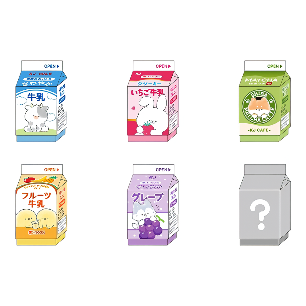 Kamio Milk Carton Scented Eraser (Random)