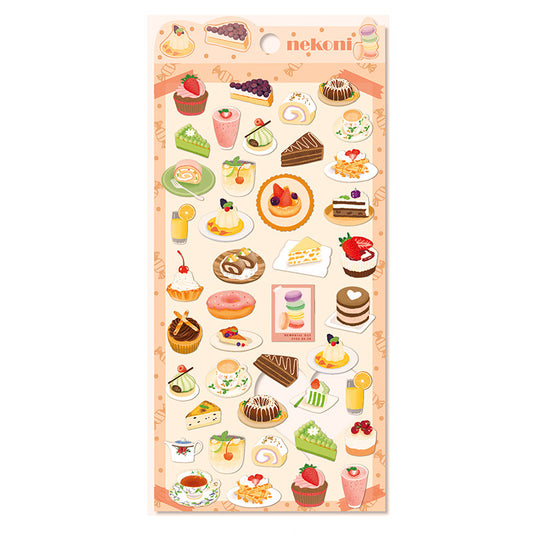 Nekoni Stickers - Cakes and Sweets