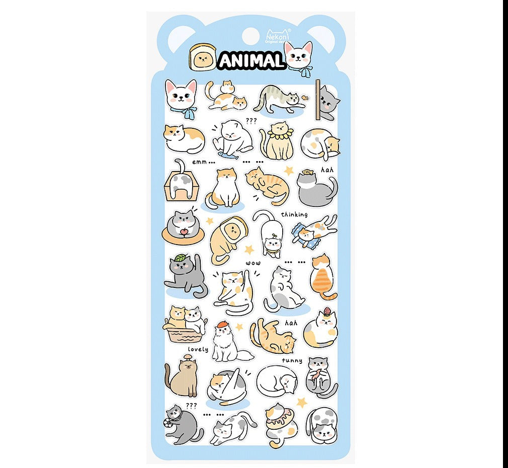 Nekoni Stickers - Meow