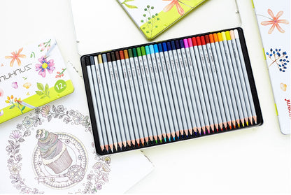 Monami Bauhaus Color Pencil 12/24/36/48 Colors Set