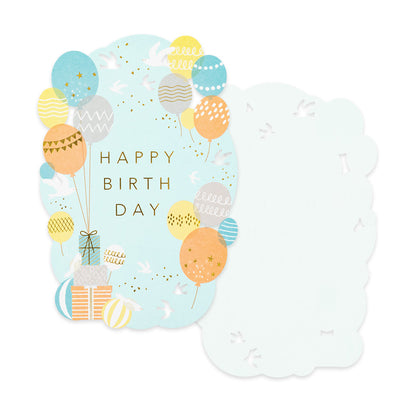 Midori Greeting Card - Birthday - Balloons