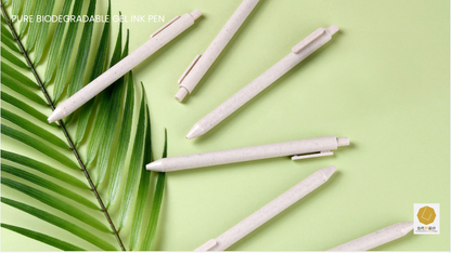 Kaco PURE Series - Biodegradable Barrel Gel Pens 0.5mm