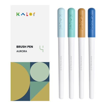 Kalor Brush Pen (4 Color Set)