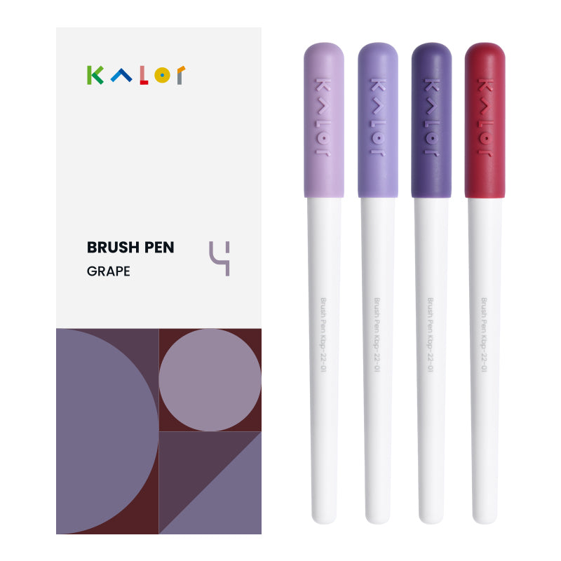 Kalor Brush Pen (4 Color Set)