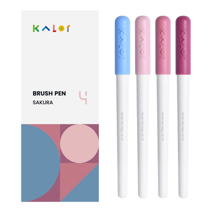 Kalor Brush Pen (4 Color Set)