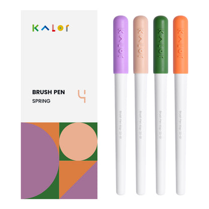 Kalor Brush Pen (4 Color Set)