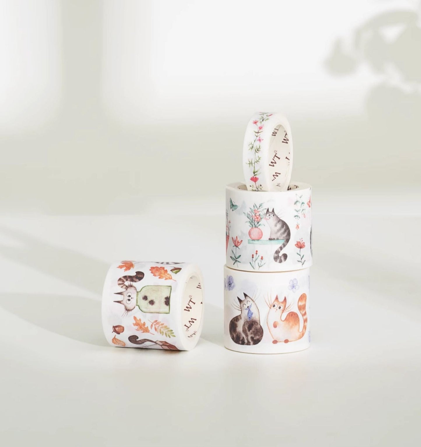 The Washi Tape Shop "Chonky Cat" Washi Tape Stickers Set