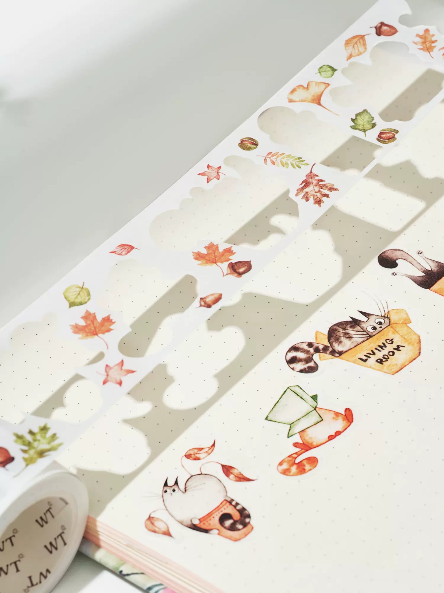 The Washi Tape Shop "Chonky Cat" Washi Tape Stickers Set