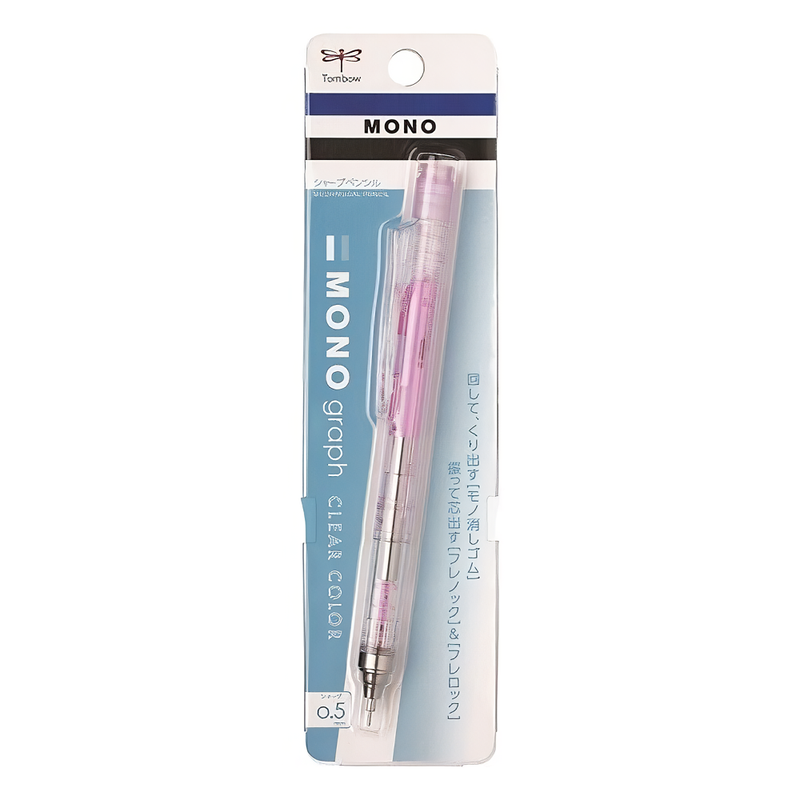 Tombow Mono Graph Mechanical Pencil Clear Color