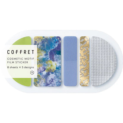 King Jim COFFRET Cosmetic Motif Film Stickers