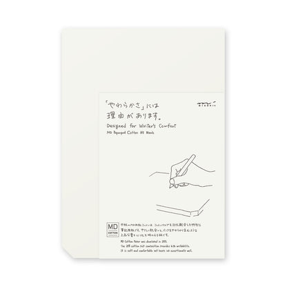 Midori MD Cotton Paper Pad A4 & A5 (Blank)