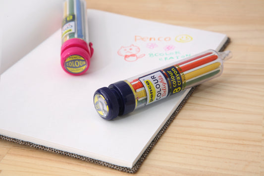 Penco 8 Color Crayon