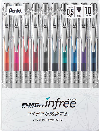 Pentel Energel Infree Ballpoint Pen