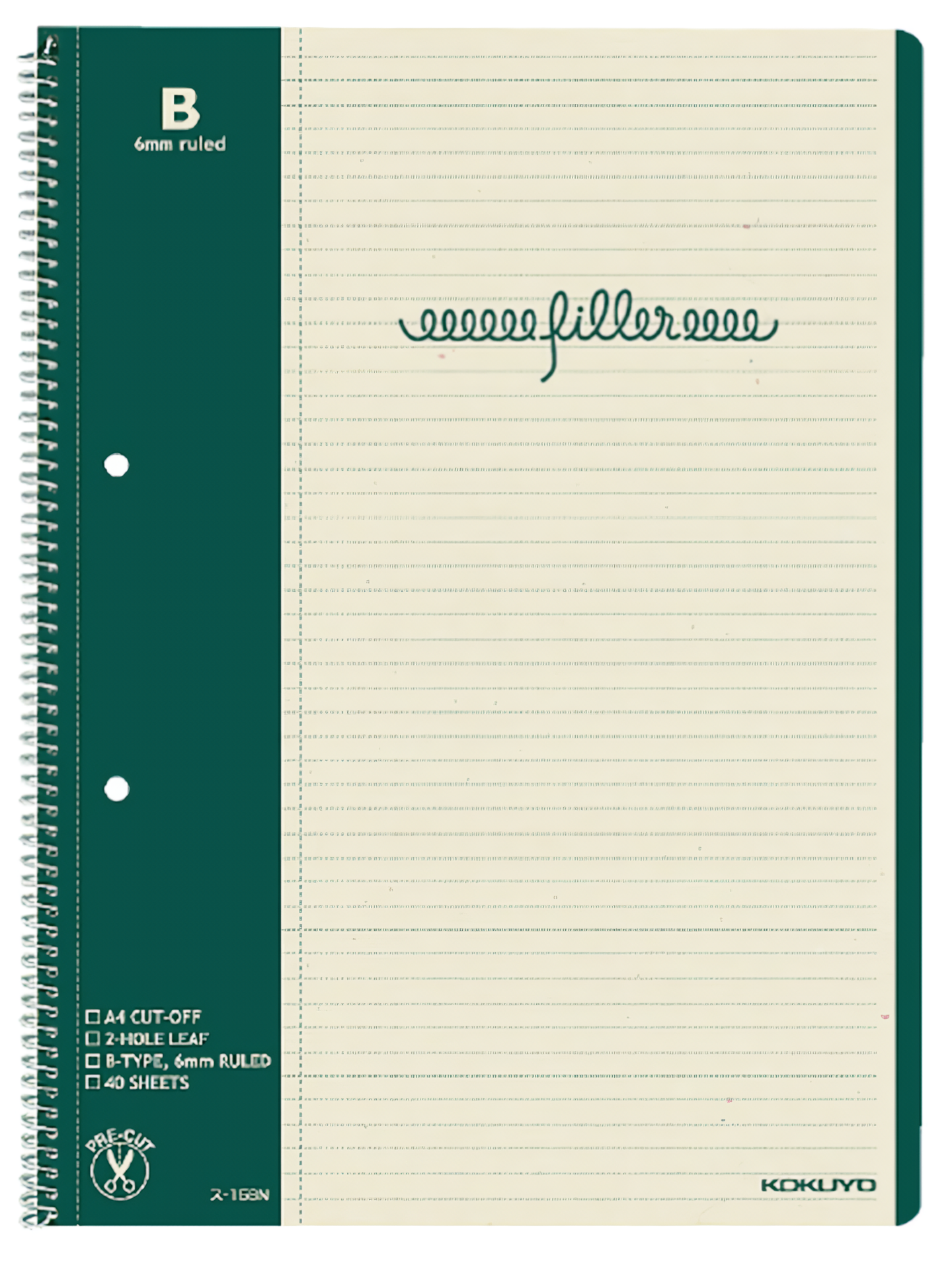 Kokuyo Filler Notebook A4