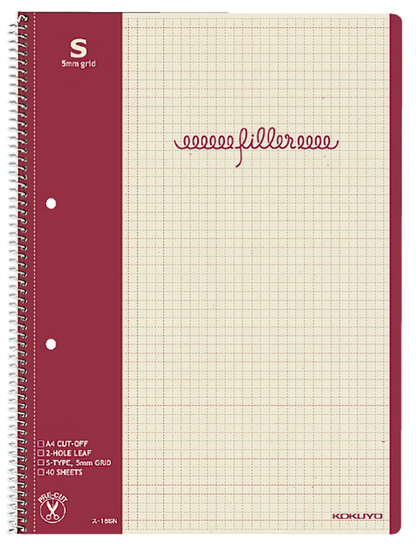 Kokuyo Filler Notebook A4