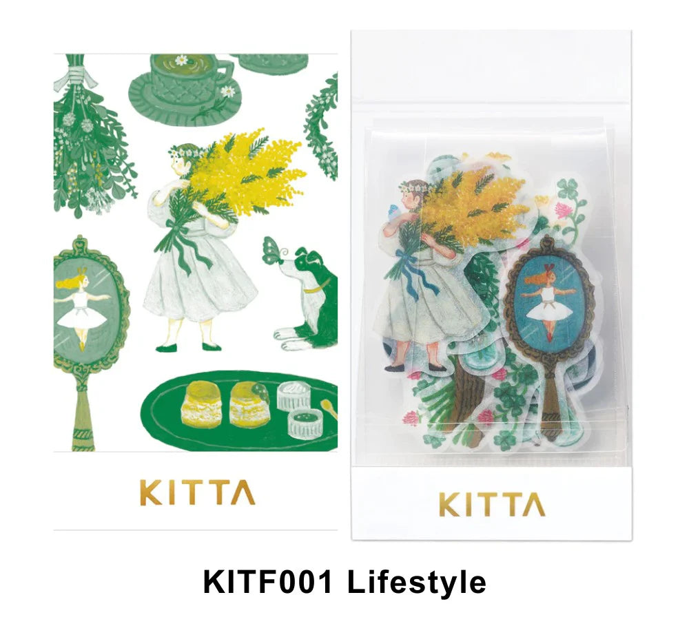 King Jim KITTA Flake Stickers