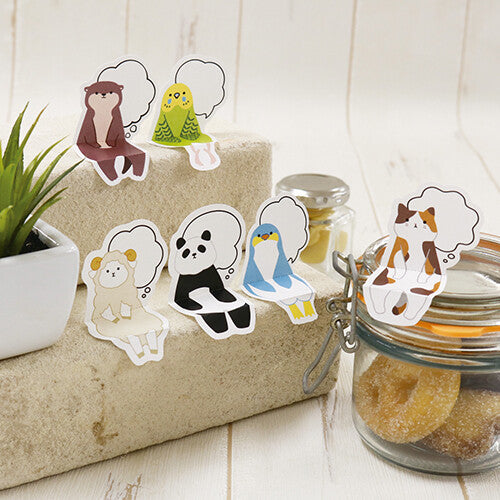 Aoto Plus Sitting Animals Sticky Note