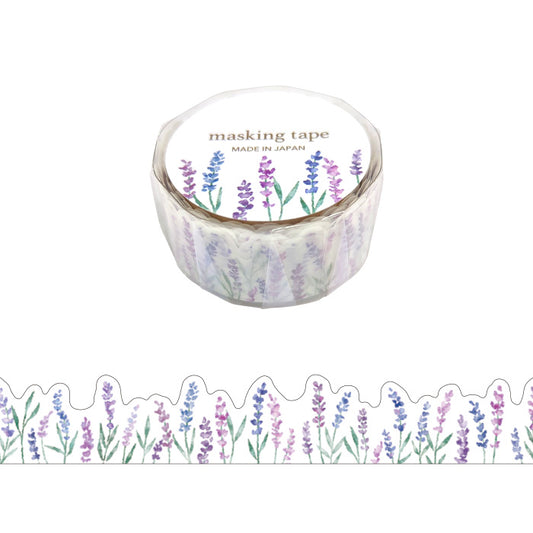 Mind Wave Palette Series Die Cut Masking Tape - Lavender 18mm