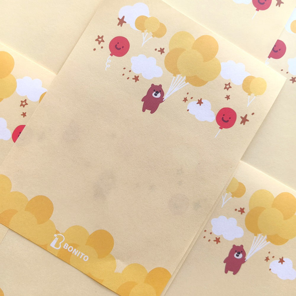 Bonito Memo Pads - Happy Day Bear