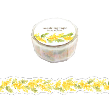 Mind Wave Palette Series Die Cut Masking Tape - Mimosa 18mm