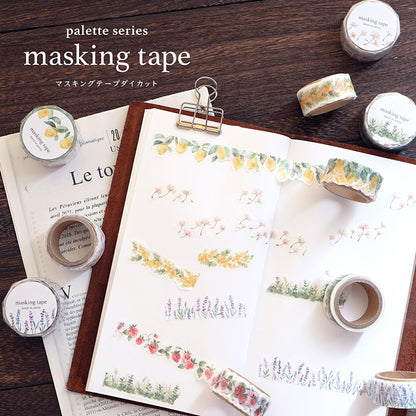 Mind Wave Palette Series Die Cut Masking Tape - Lavender 18mm