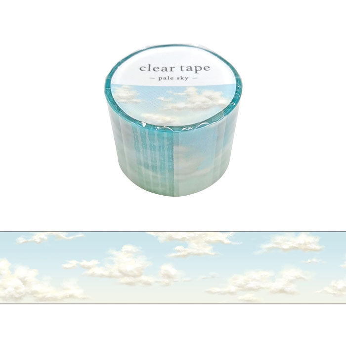 Mind Wave Clear Tape - Pale Sky 30mm