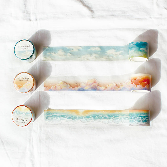 Mind Wave Clear Tape - Sunset Cloud 30mm