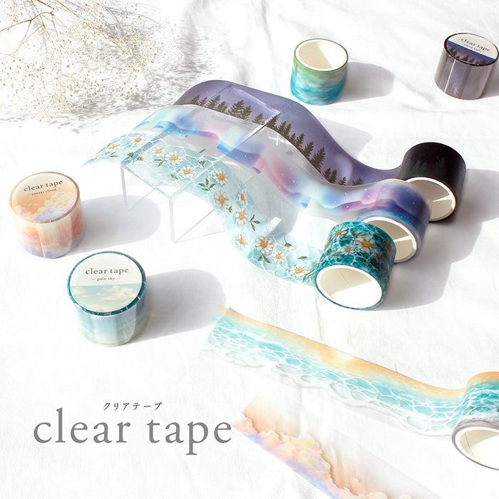 Mind Wave Clear Tape - Sunset Cloud 30mm