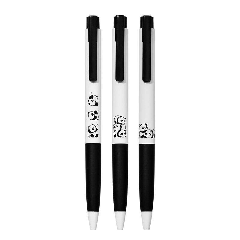 Kaco K7 Series - Panda Gel Pen 0.5mm (Set of 3)