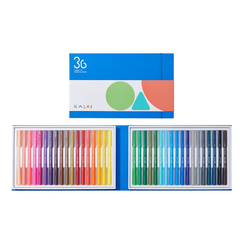 Kalor ARTIST Series - Dual Tip Watercolor Marker (6 Color Set)