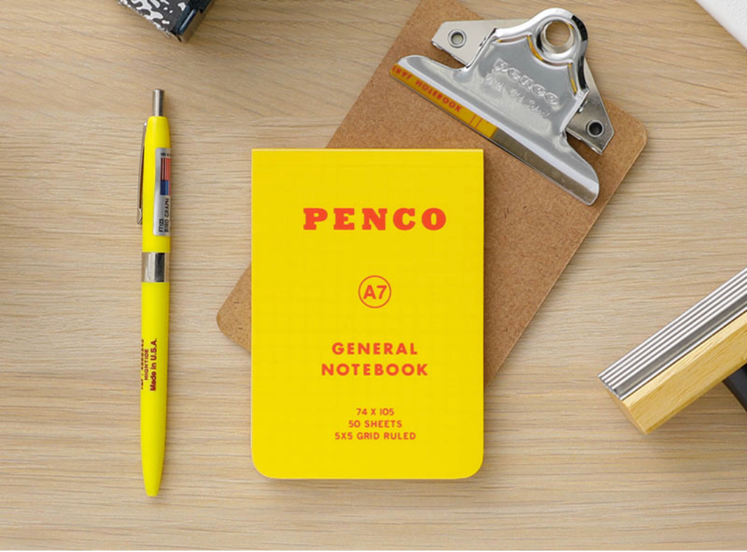 Penco Soft PP Notebook Grid A7