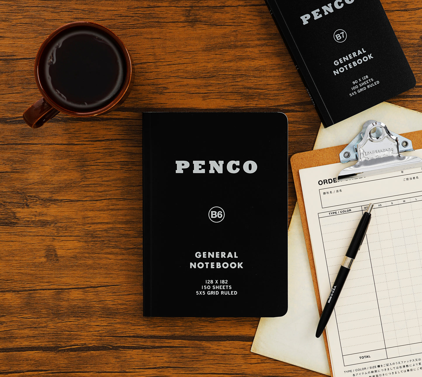 Penco Soft PP Notebook Grid B6