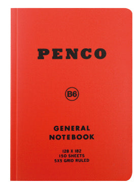 Penco Soft PP Notebook Grid B6