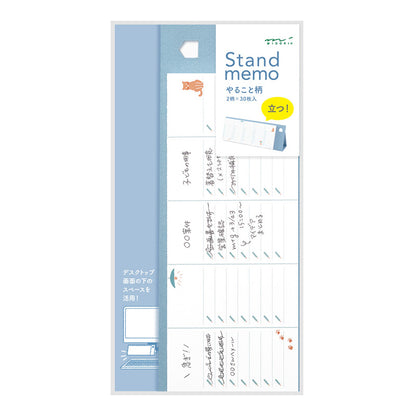 Midori Stand Memo Pad - Horizontal