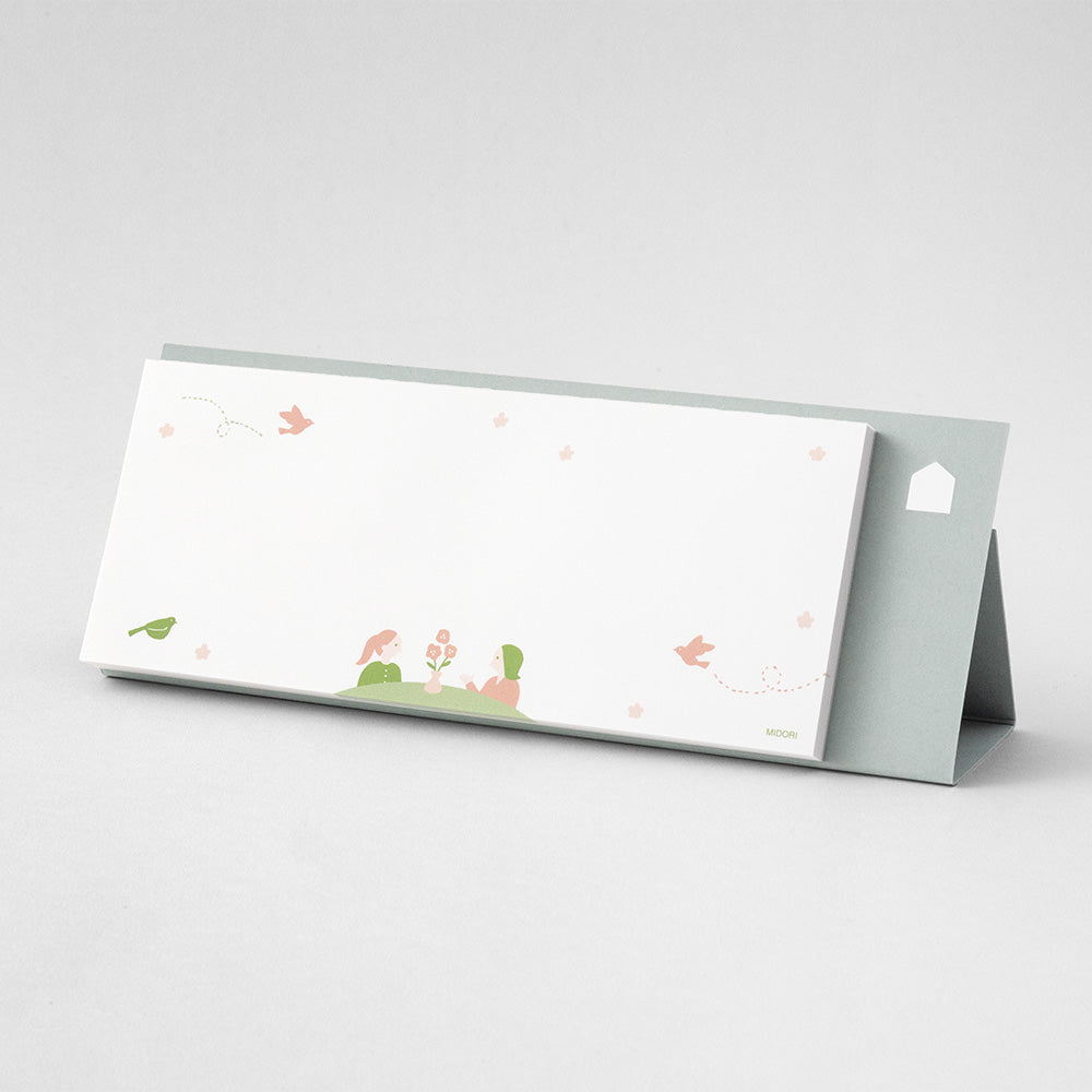 Midori Stand Memo Pad - Horizontal