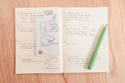 Midori Stand Memo Pad - Horizontal