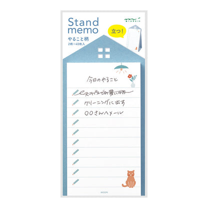 Midori Stand Memo Pad - Vertical