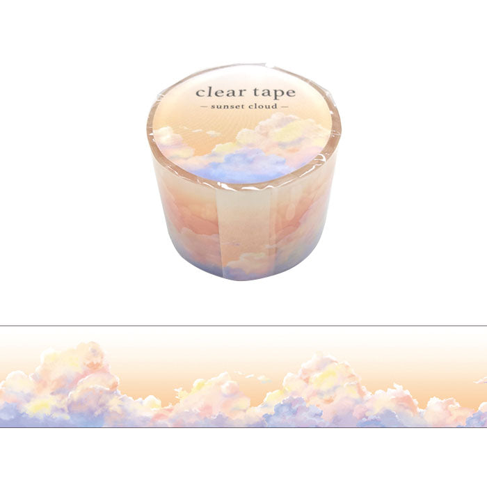 Mind Wave Clear Tape - Sunset Cloud 30mm